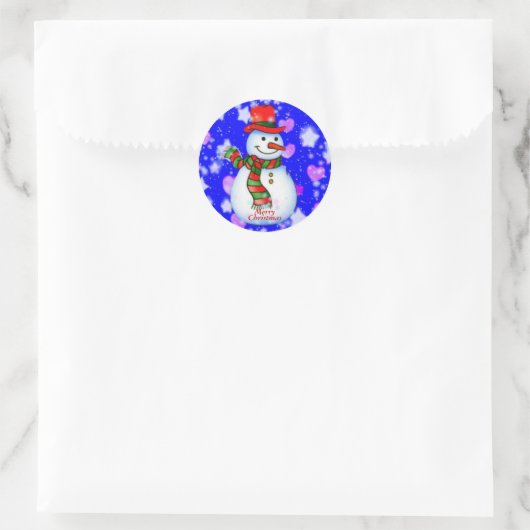 Snowman Sticker (Tas)