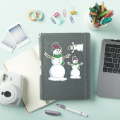 Snowman Sticker (iPad Cover)