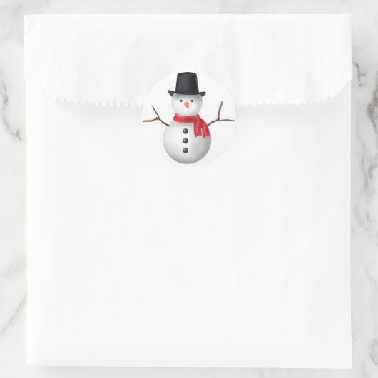 Snowman Stickers (Tas)