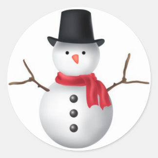 Snowman Stickers