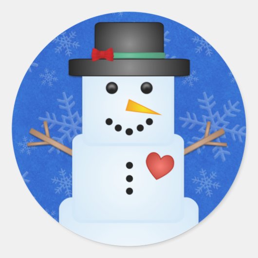 Snowman Stickers (Voorkant)