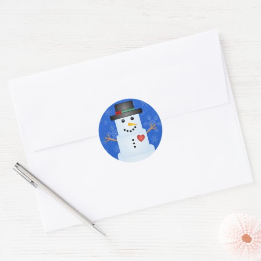 Snowman Stickers (Envelop)