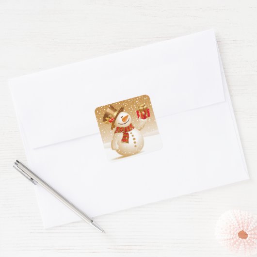 Snowman Stickers (Envelop)