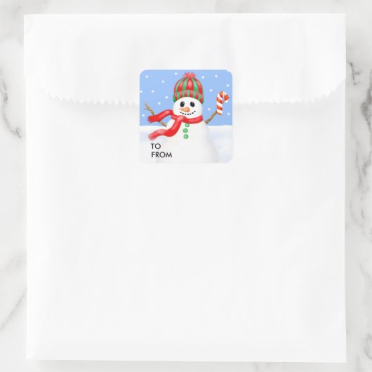 Snowman Stickers (Tas)
