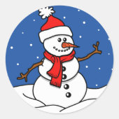 Snowman Stickers (Voorkant)