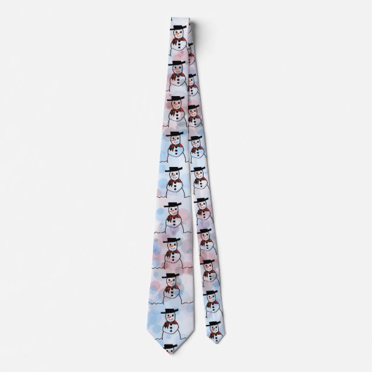 Snowman Stropdas (Voorkant)