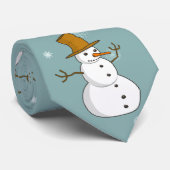 Snowman Stropdas (Opgerold)