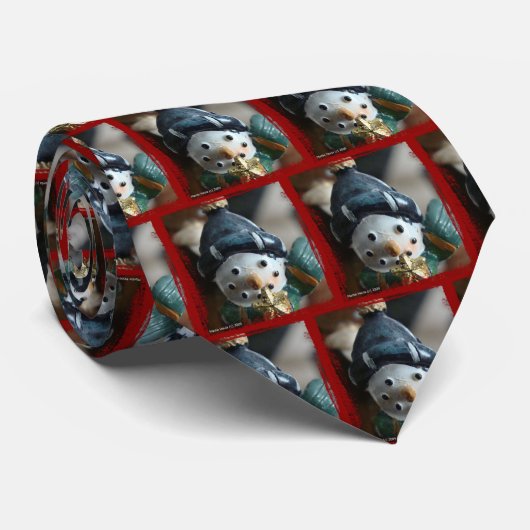 Snowman Stropdas (Opgerold)