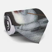 Snowman Stropdas (Opgerold)