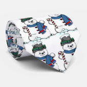 Snowman Stropdas (Opgerold)