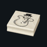 Snowman Sugar Cookie Hanukkah Kerstfeestdag Rubberstempel<br><div class="desc">Rubber stempel bevat een originele illustratie van een klassiek sneeuwkoekje. Zie je niet wat je zoekt? Hulp nodig bij aanpassingen? Klik "contact deze ontwerper"om iets te hebben enkel voor u wordt gecreeerd!</div>