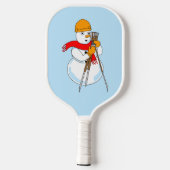 Snowman Surveyor Pickleball Paddle (Achterkant)