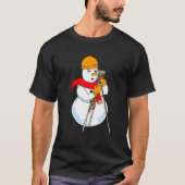 Snowman Surveyor T-shirt (Voorkant)