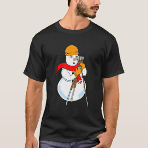 Snowman Surveyor T-shirt