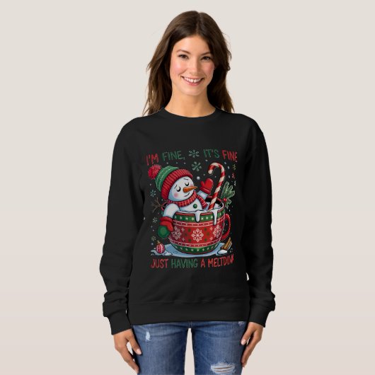 Snowman Sweatshirt  (Voorkant volledig)