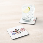 Snowman sweet bier onderzetter (Rechterzijde)