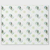 Snowman Sweet-kerstpapier Cadeaupapier (Vlak)