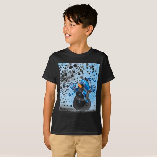 Snowman  t-shirt (Voorkant volledig)