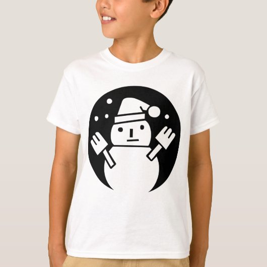 Snowman T-shirt (Voorkant)