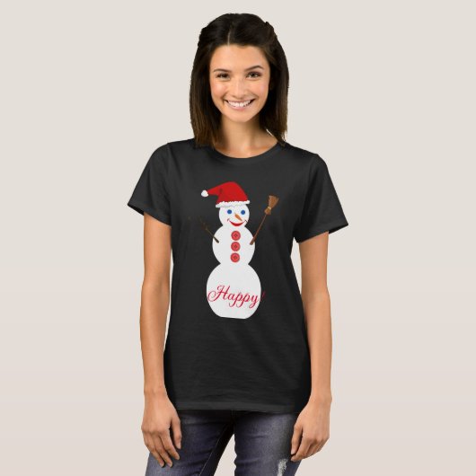 Snowman T-shirt (Voorkant volledig)