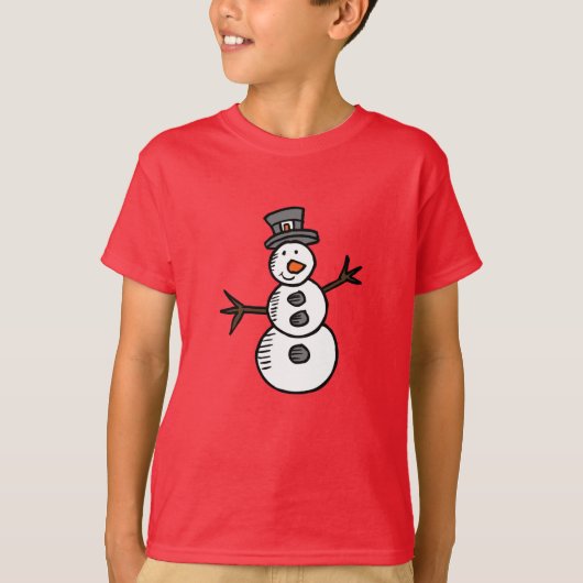 Snowman T-shirt (Voorkant)