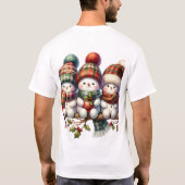 Snowman T-shirt (Achterkant)