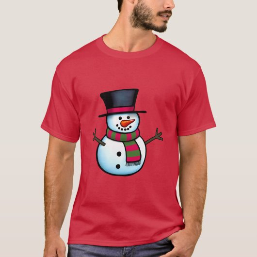 Snowman T-shirt (Voorkant)