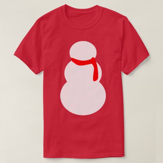 Snowman T-shirt (Design voorkant)