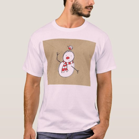 Snowman T-Shirt (Voorkant)