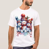 Snowman T-shirt (Voorkant)