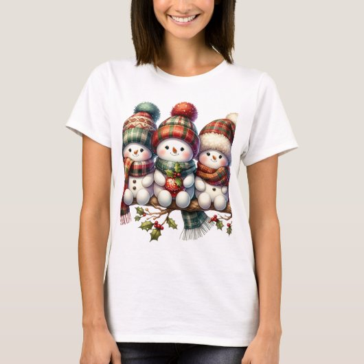 Snowman T-shirt (Voorkant)