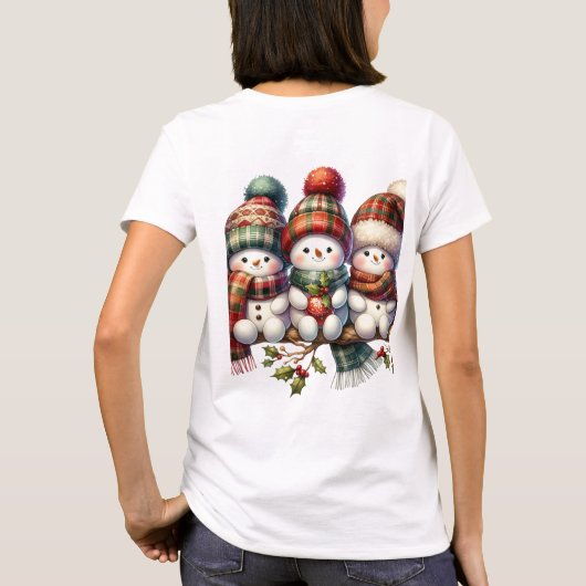Snowman T-shirt (Achterkant)