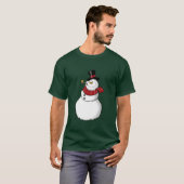 Snowman T-Shirt Style B (Voorkant volledig)