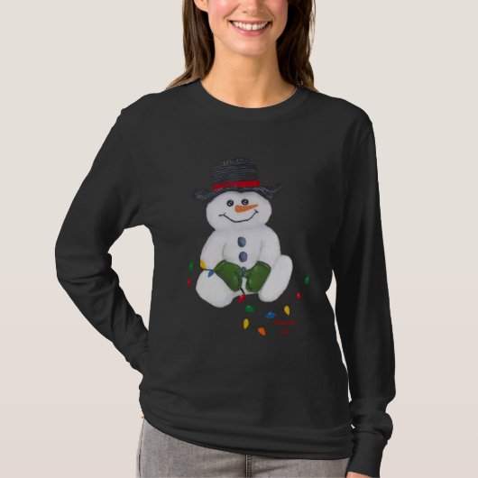 Snowman T-Shirt (vergadering) (Voorkant)