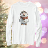 Snowman T-shirt voor vrouwen