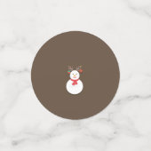 Snowman Table Confetti (Kleine voorkant)