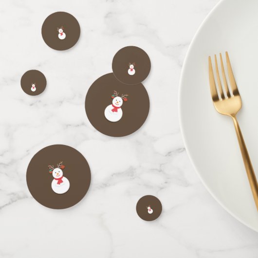 Snowman Table Confetti (Groep)