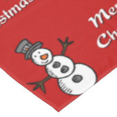 Snowman Tafelkleed (Gekanteld)