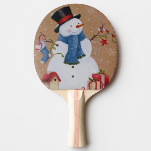 Snowman Tafeltennisbatje (Voorkant)