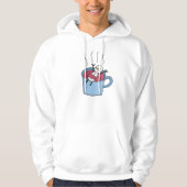 Snowman Tea Coffee Hoodie (Voorkant)