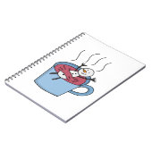 Snowman Tea Coffee Notitieboek (Linkerzijde)