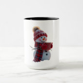 Snowman Tea Mok ontwerp (Midden)