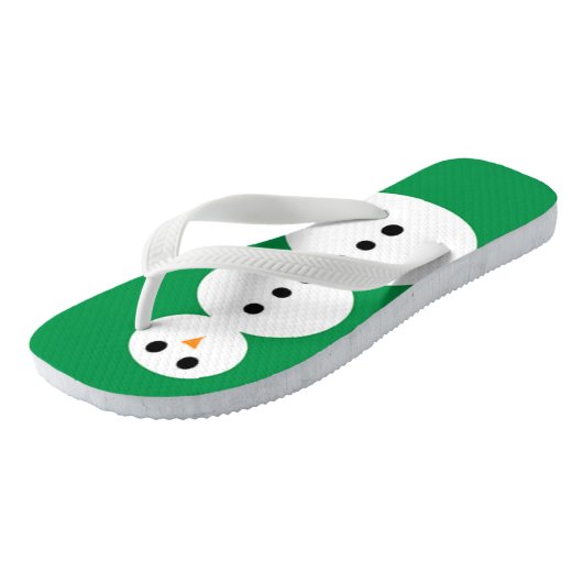 Snowman Teenslippers (Schuin)