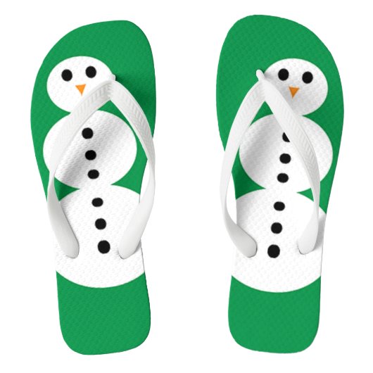 Snowman Teenslippers (Voetbed)