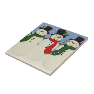 Snowman Tegeltje