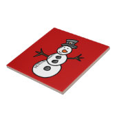 Snowman Tegeltje (Zijkant)