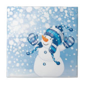 Snowman Tegeltje (Voorkant)