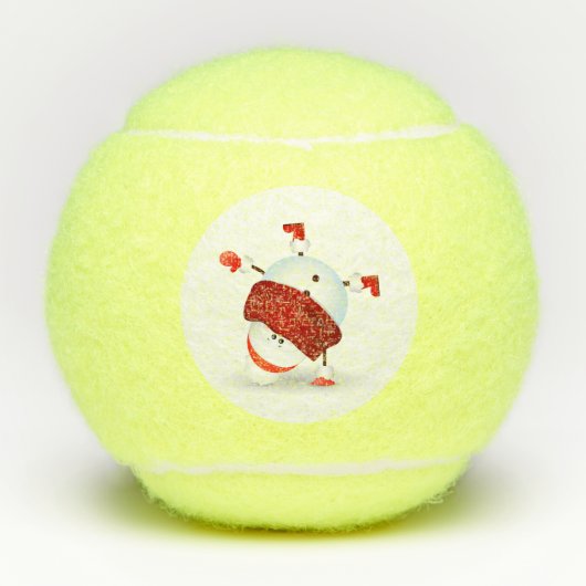 Snowman Tennisballen (Voorkant)