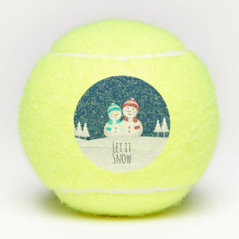 Snowman Tennisballen