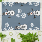 Snowman Theedoek (Gevouwen)